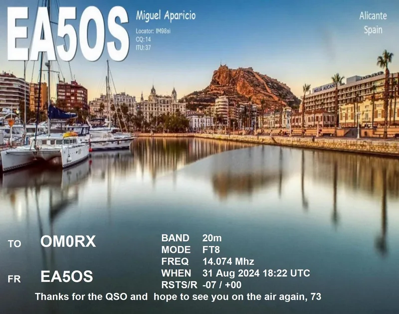 QSL card