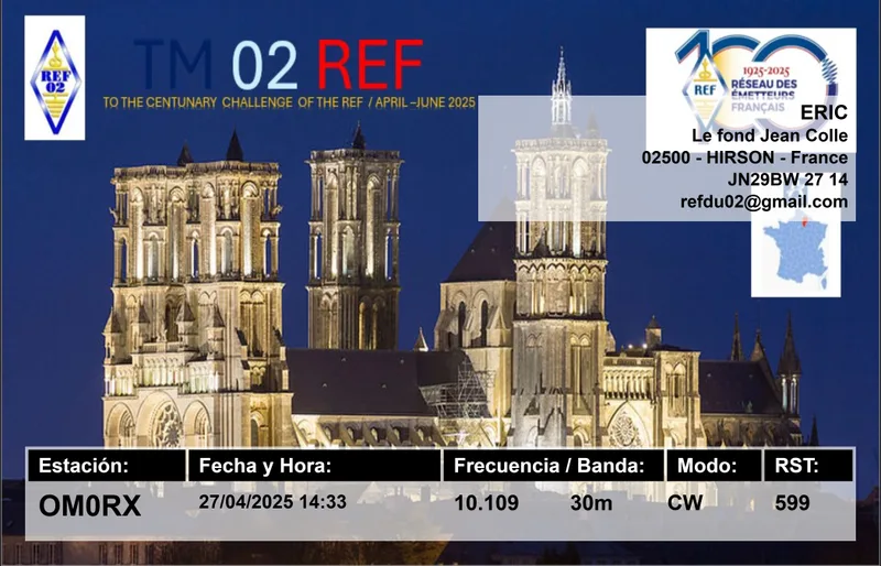 QSL card