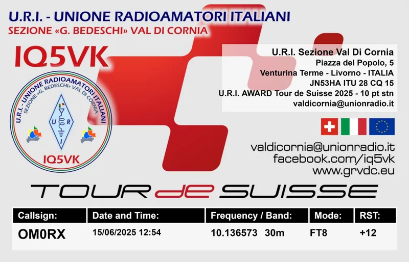 QSL card