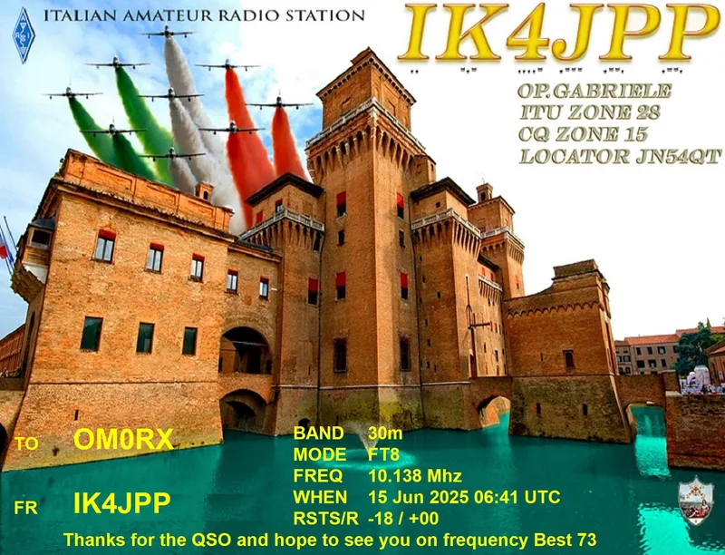 QSL card