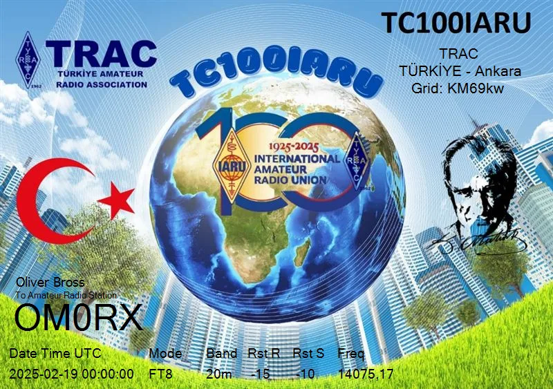 QSL card