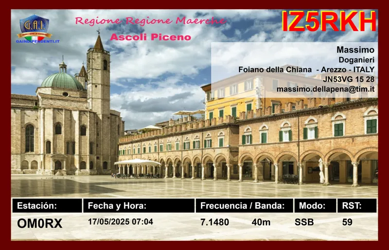QSL card