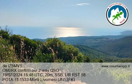 QSL card