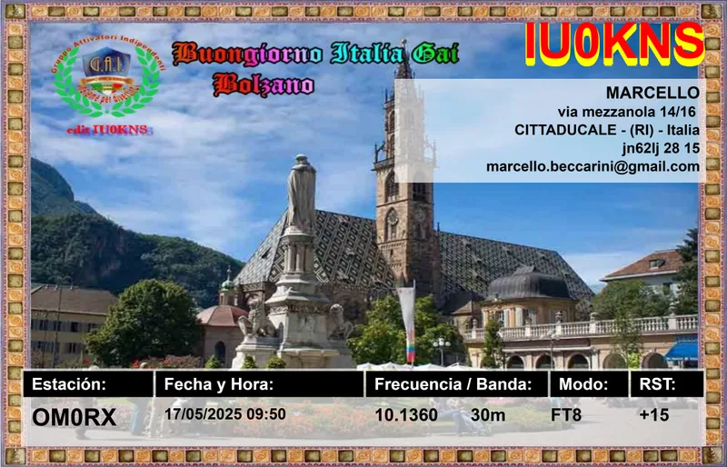 QSL card