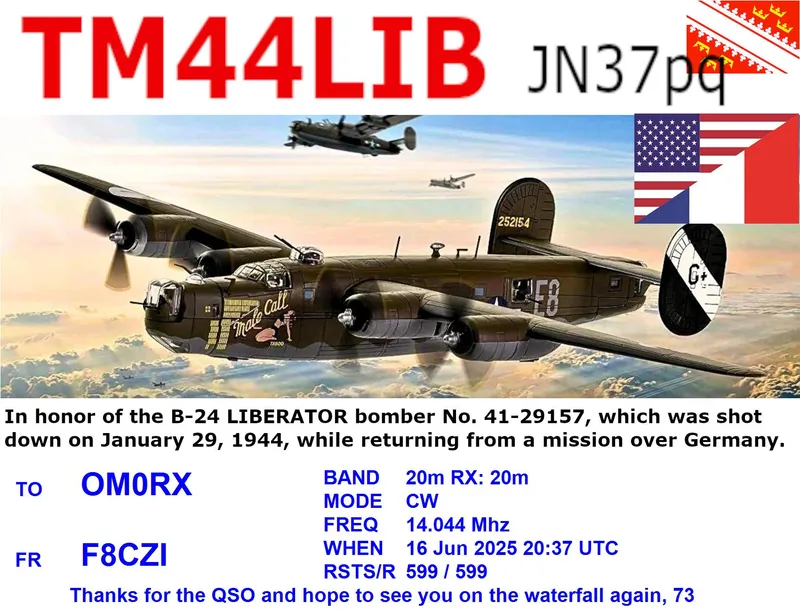 QSL card