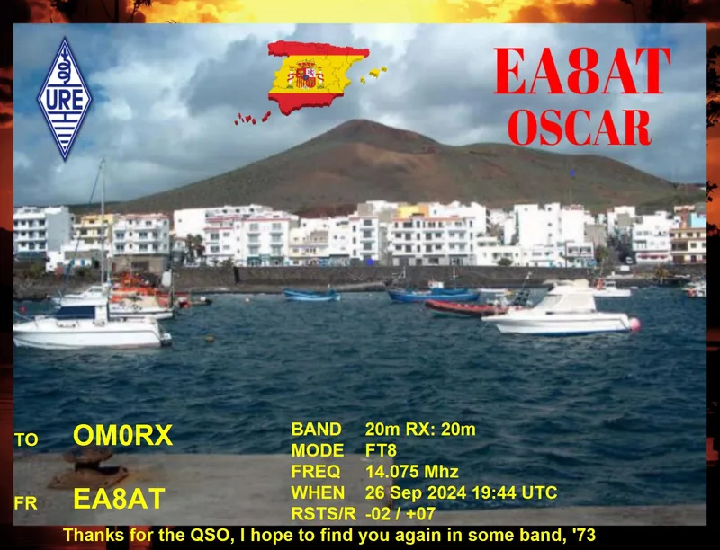 QSL card